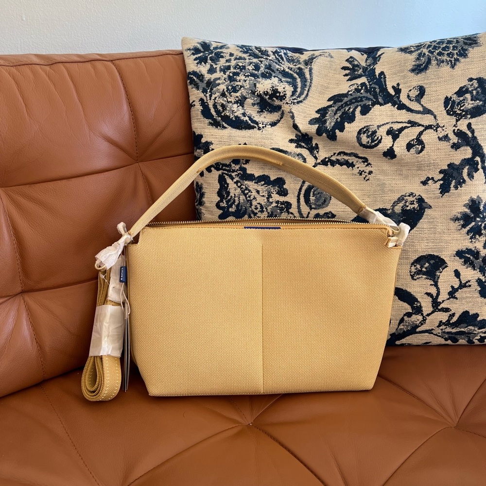 Rothy’s The Daily Crossbody in Golden Wheat